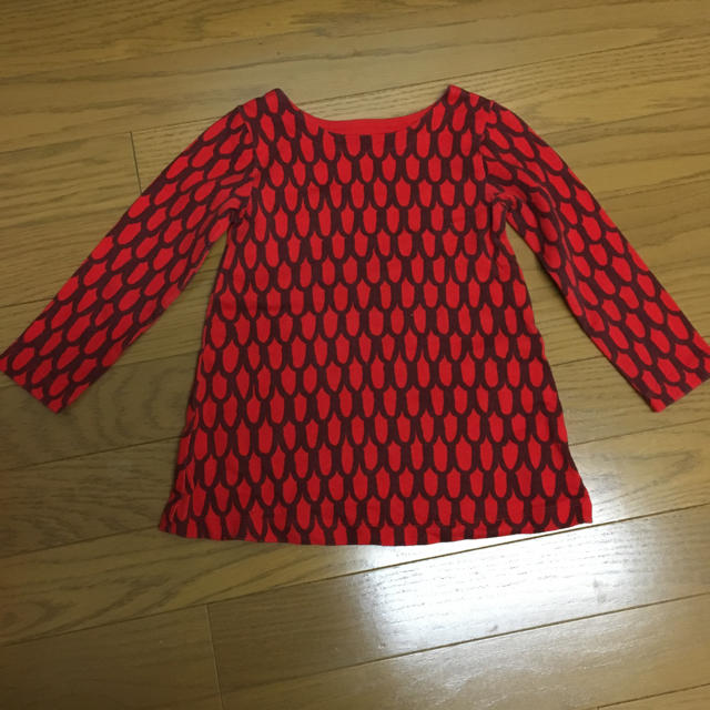 marimekko(マリメッコ)のマリメッコ ワンピース チュニック キッズ/ベビー/マタニティのキッズ服女の子用(90cm~)(ワンピース)の商品写真