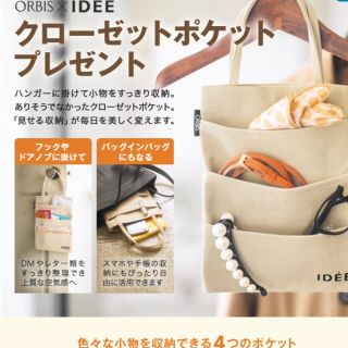 オルビス(ORBIS)のいつつ様専用☆IDEE  クローゼットポケット 2個(トートバッグ)