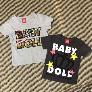 ベビードール(BABYDOLL)のベビド Tシャツ2枚セット(Tシャツ/カットソー)