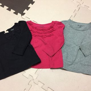 ベビーギャップ(babyGAP)のbabyGAP ロンT3セット 80(シャツ/カットソー)