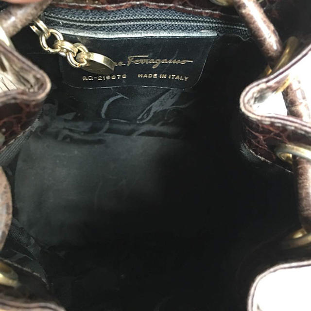 Ferragamo(フェラガモ)のマイマイ様専用 可愛い フェラガモ リュックバッグ レディースのバッグ(リュック/バックパック)の商品写真