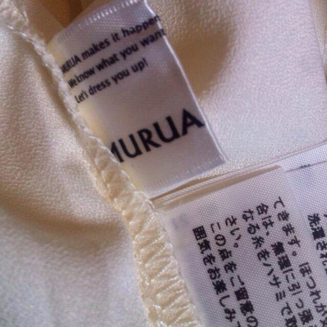 MURUA(ムルーア)のMURUA レースワンピース レディースのワンピース(ひざ丈ワンピース)の商品写真