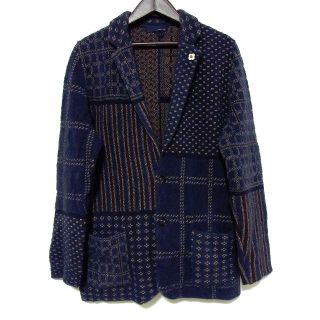 ビームス(BEAMS)の16AW ラルディーニ マルチパターン ニットジャケット XXL ブートニエール(テーラードジャケット)