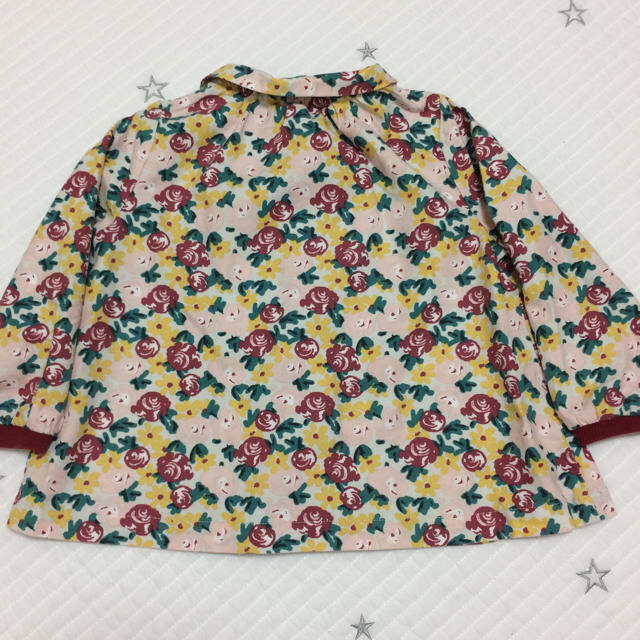 PETIT BATEAU(プチバトー)のプチバトーブラウス80センチ キッズ/ベビー/マタニティのベビー服(~85cm)(シャツ/カットソー)の商品写真