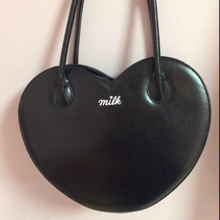 ミルク(MILK)のMILK ハートバッグ(ハンドバッグ)