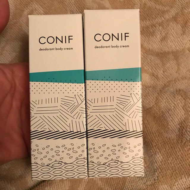 Conif コニフ デオドラントクリーム2個セット コスメ/美容のボディケア(制汗/デオドラント剤)の商品写真