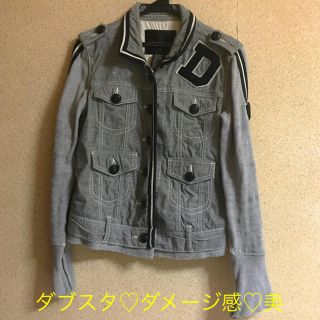 ダブルスタンダードクロージング(DOUBLE STANDARD CLOTHING)のダブスタ♡ダメージ・スエット生地♡美(ブルゾン)