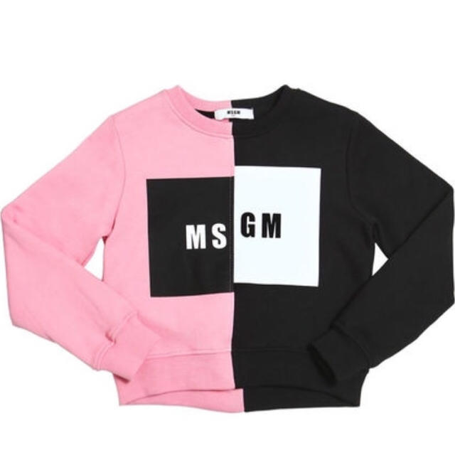 MSGM(エムエスジイエム)の【美品】MSGM ロゴ スウェット レディースのトップス(トレーナー/スウェット)の商品写真