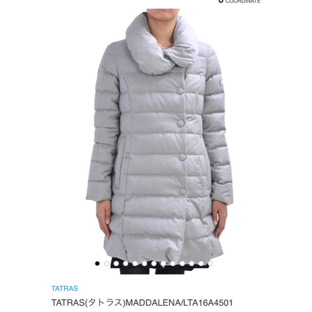 TATRAS(タトラス)のTATRAS(タトラス) Rライン  定価124200円   レディースのジャケット/アウター(ダウンコート)の商品写真