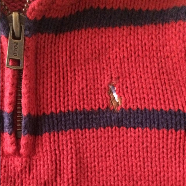 POLO RALPH LAUREN(ポロラルフローレン)の®️mama様専用☆ラルフローレン ジップ付きニット キッズ/ベビー/マタニティのベビー服(~85cm)(ニット/セーター)の商品写真