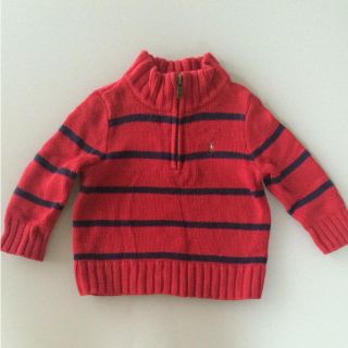 ポロラルフローレン(POLO RALPH LAUREN)の®️mama様専用☆ラルフローレン ジップ付きニット(ニット/セーター)