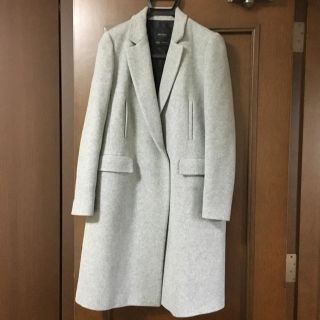 ザラ(ZARA)のzara♡ライトグレー チェスターコート(チェスターコート)