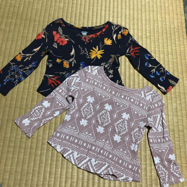 Old Navy(オールドネイビー)のOLDNAVY 12-18M  2枚セット キッズ/ベビー/マタニティのベビー服(~85cm)(シャツ/カットソー)の商品写真