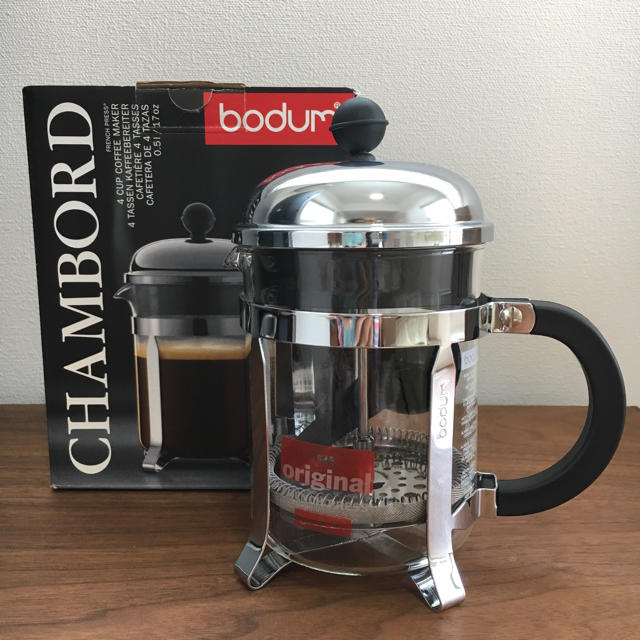 bodum - bodum フレンチプレスコーヒーメーカーCHAMBORDの通販 by renrui shop|ボダムならラクマ bodum - bodum フレンチプレスコーヒーメーカーCHAMBORDの通販 by renrui shop|ボダムならラクマ
