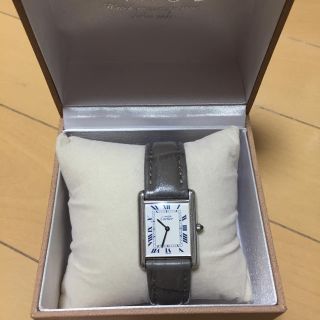 カルティエ(Cartier)のhirob購入 mastdecartier tank カルティエ シルバー(腕時計)