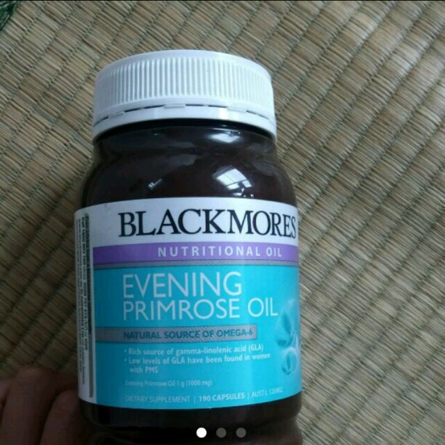 BLACK MORES（ブラックモアズ）月見草オイル(EPO)190カプセル 食品/飲料/酒の健康食品(その他)の商品写真