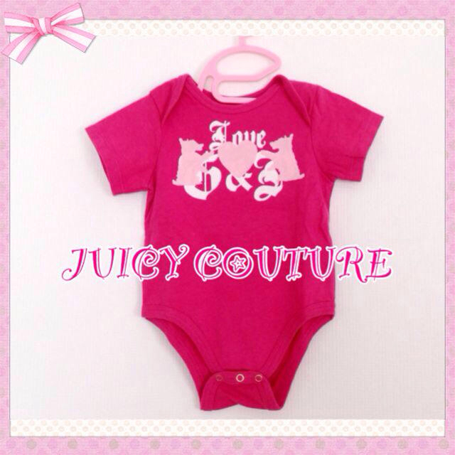 Juicy Couture(ジューシークチュール)のRii様 お取り置き キッズ/ベビー/マタニティのベビー服(~85cm)(ロンパース)の商品写真