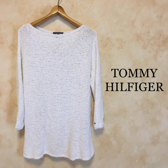 TOMMY HILFIGER(トミーヒルフィガー)の美品 トミーヒルフィガー ニット レディースのトップス(ニット/セーター)の商品写真