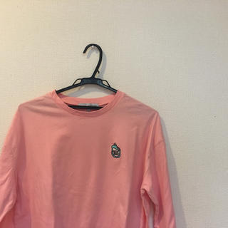スピンズ(SPINNS)のピンク ロンT(Tシャツ(長袖/七分))