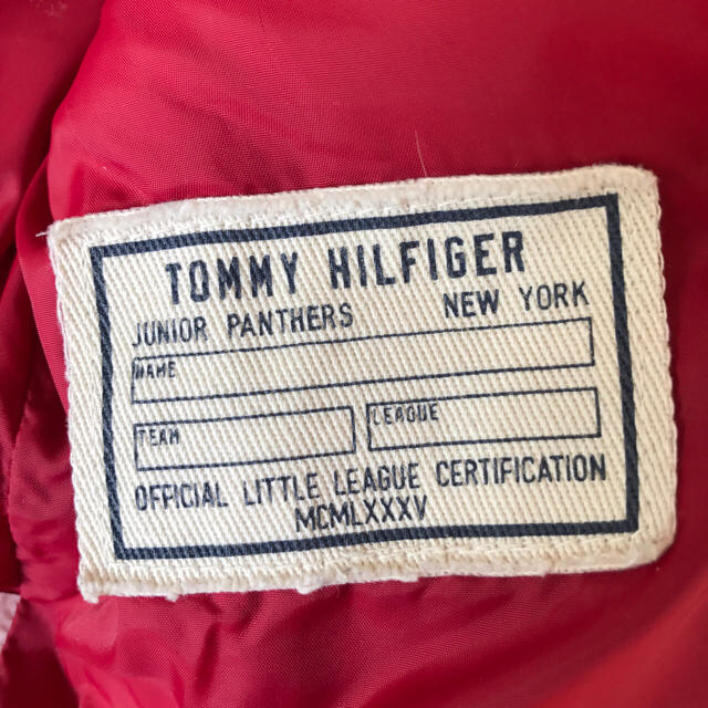 TOMMY HILFIGER(トミーヒルフィガー)の（値下げしました！）used トミーヒルフィガー ダウンジャケット 90㎝ キッズ/ベビー/マタニティのキッズ服男の子用(90cm~)(ジャケット/上着)の商品写真