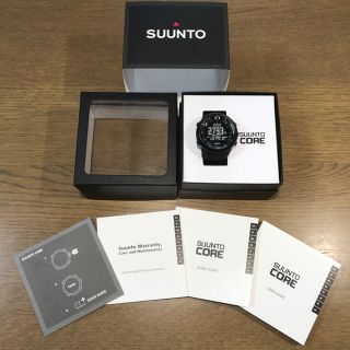 スント(SUUNTO)の未使用　スント　SUUNTO CORE ALL BLACK(腕時計(デジタル))