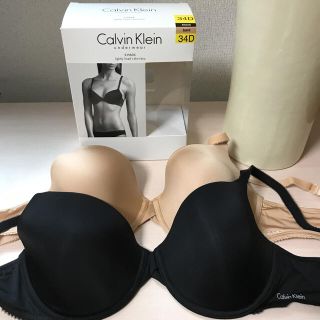 カルバンクライン(Calvin Klein)のcalvin kiin ３４Ｄ ブラジャー2枚(ブラ)