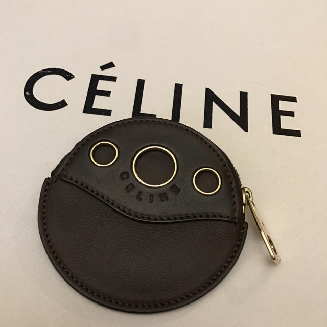 celine(セリーヌ)のセリーヌ コインケース ブラウン レディースのファッション小物(コインケース)の商品写真