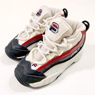 フィラ(FILA)の美品15 FILA STACK 3 MID フィラ スタック3 ミッド 476(スニーカー)