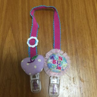 アナスイミニ(ANNA SUI mini)のアナスイミニスタイクリップ(ベビースタイ/よだれかけ)