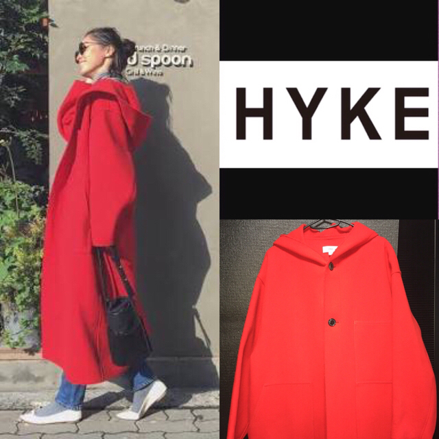 HYKE - 希少❗️HYKE 2016-17秋冬　ロングコート　全国で完売！