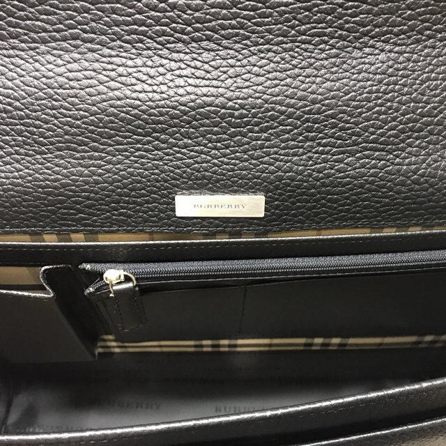 BURBERRY(バーバリー)の【新品】BURBERRY LONDON レザー ビジネスバッグ メンズのバッグ(ビジネスバッグ)の商品写真