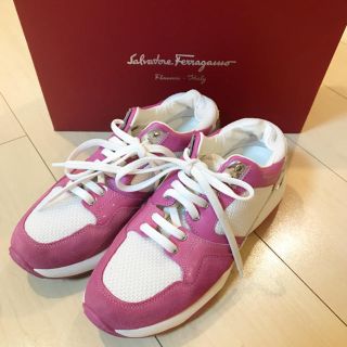 サルヴァトーレフェラガモ(Salvatore Ferragamo)のフェラガモ♡ピンクスニーカー♡ほぼ新品♡(スニーカー)