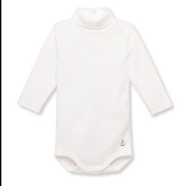 PETIT BATEAU(プチバトー)のsale☆24M プチバトー 裏起毛タートルネック長袖ボディ キッズ/ベビー/マタニティのベビー服(~85cm)(シャツ/カットソー)の商品写真