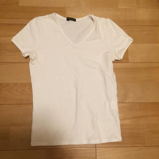 マウジー(moussy)のマウジー 白ティーシャツ(Tシャツ(半袖/袖なし))