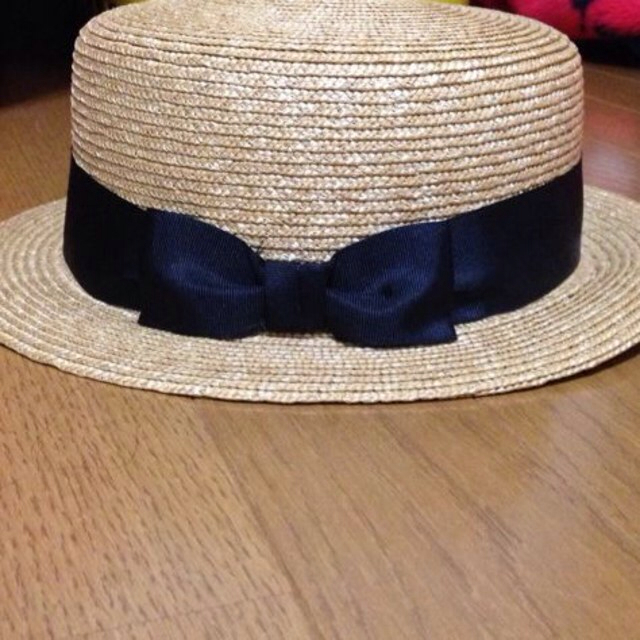 moussy(マウジー)のmoussyカンカン帽（≧∇≦） レディースの帽子(ハット)の商品写真