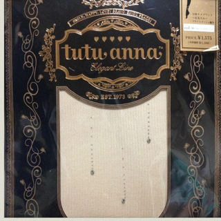 チュチュアンナ(tutuanna)の値下新品tutuannaラメストッキング(タイツ/ストッキング)