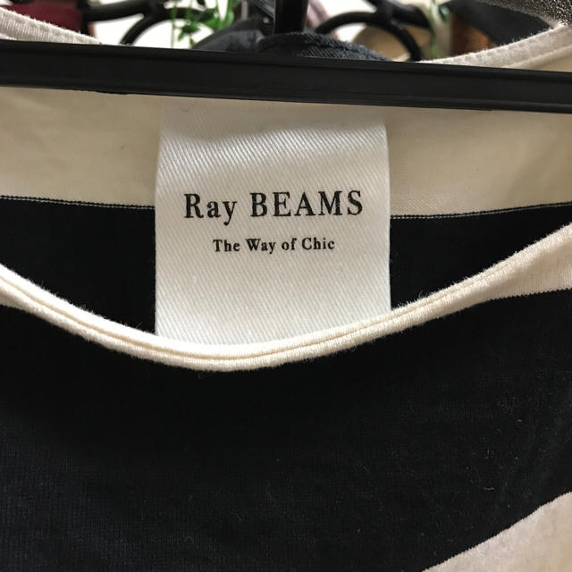 Ray BEAMS(レイビームス)のピトー様専用ボーダーノースリーブプルオーバーカットソー レディースのトップス(カットソー(半袖/袖なし))の商品写真