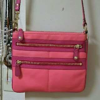 コーチ(COACH)のよん様専用💖中美品★COACHコーチポシェットショルダーバッグ(ショルダーバッグ)