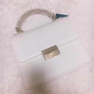 ジャスグリッティー(JUSGLITTY)のジャスグリッティー💗スクエアバッグ(ハンドバッグ)