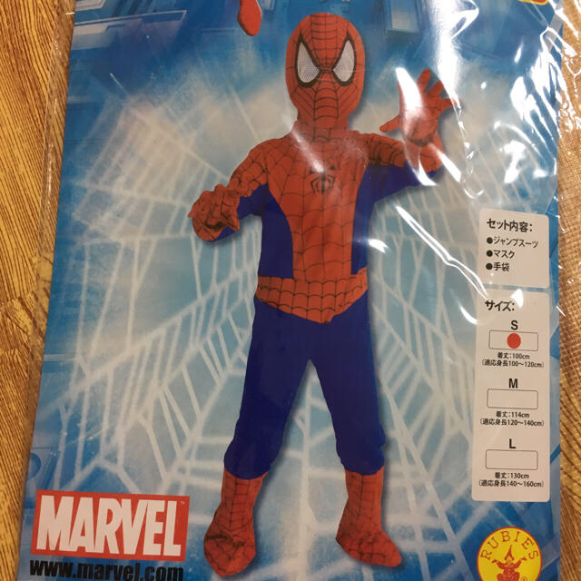 スパイダーマン！100cm! キッズ/ベビー/マタニティのキッズ服男の子用(90cm~)(その他)の商品写真