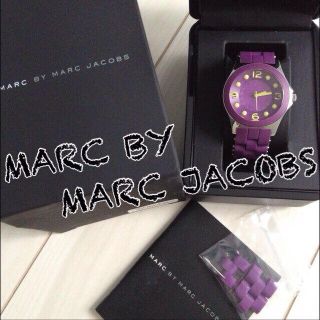 MARC BY MARC JACOBS(腕時計 ・ パープル/紫色系)のフリマ MARC BY MARC JACOBS(腕時計 ・ パープル/紫色系)のフリマ