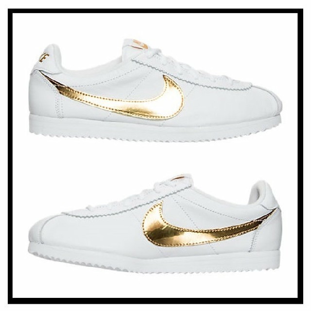 NIKE(ナイキ)の【入手困難】NIKE (ナイキ) CORTEZ QS GS　コルテッツ レディースの靴/シューズ(スニーカー)の商品写真