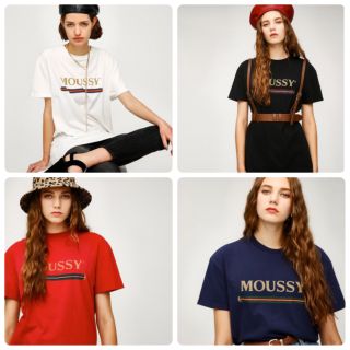 マウジー(moussy)の河北麻友子着用♡MOUSSY classic tsjマウジークラシックTシャツ(Tシャツ(半袖/袖なし))