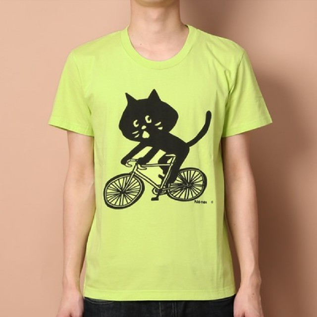 Ne-net(ネネット)の大人気の自転車にゃ〜😃size3 メンズのトップス(Tシャツ/カットソー(半袖/袖なし))の商品写真