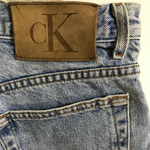 Calvin Klein(カルバンクライン)のCalvin Klein コットンデニムショートパンツ レディースのパンツ(デニム/ジーンズ)の商品写真