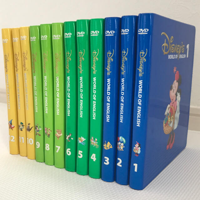 日本産】 Disney - ディズニー英語システム DVD ストレートプレイ tola 新型コロナ H様専用 DWE ディズニーワールドファミリー 英語システム 知育玩具