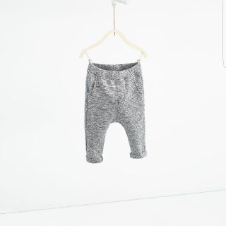 ザラキッズ(ZARA KIDS)のZARA　霜降り模様生地パンツ86(パンツ)