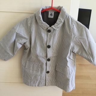 プチバトー(PETIT BATEAU)のプチバトー 薄手コート 18M/81センチ(ジャケット/コート)