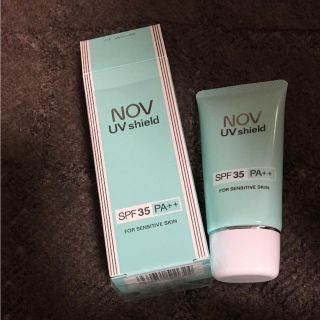 ノブ(NOV)のNOV UVシールド SPF35 ウォータープルーフ 新品同様(日焼け止め/サンオイル)