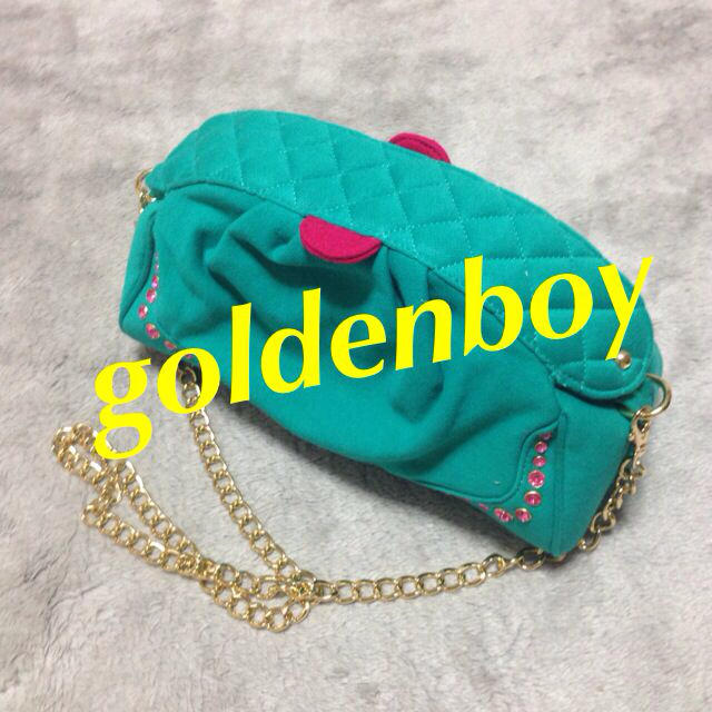 RODEO CROWNS(ロデオクラウンズ)のgoldenboy♡ショルダーバッグ レディースのバッグ(ショルダーバッグ)の商品写真